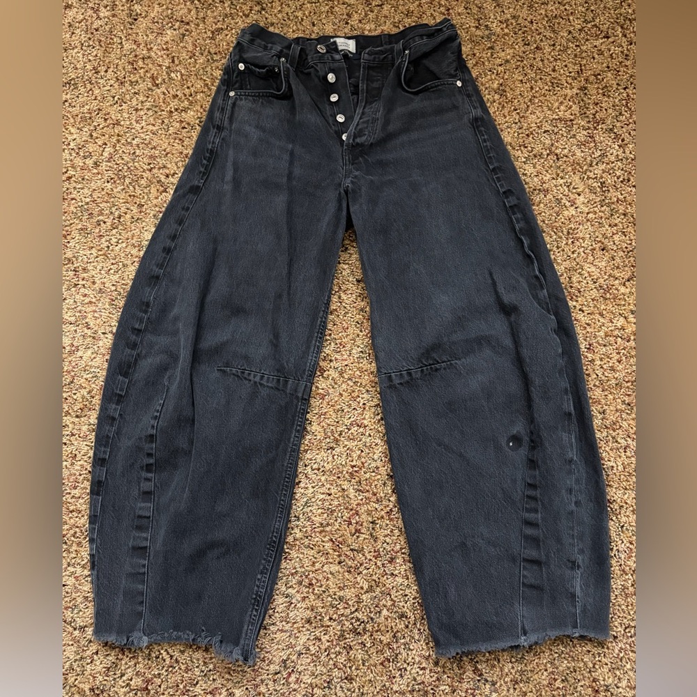 Citizens Of Humanity Black Barrel Jeans